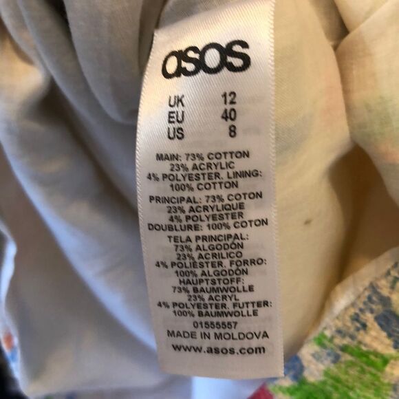 Asos Floral Dress NWT - Picture 6 of 6